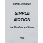 Image links to product page for Simple Motion for Alto Flute and Piano
